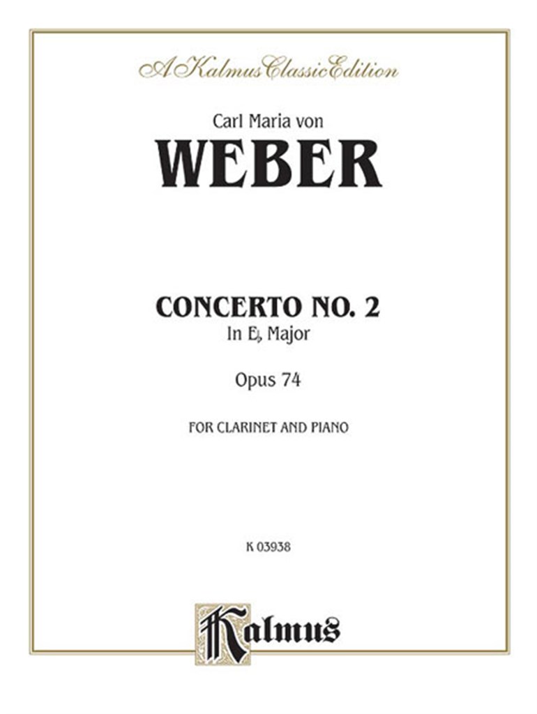 Clarinet Concerto No. 2 in E-Flat Major, Op. 74